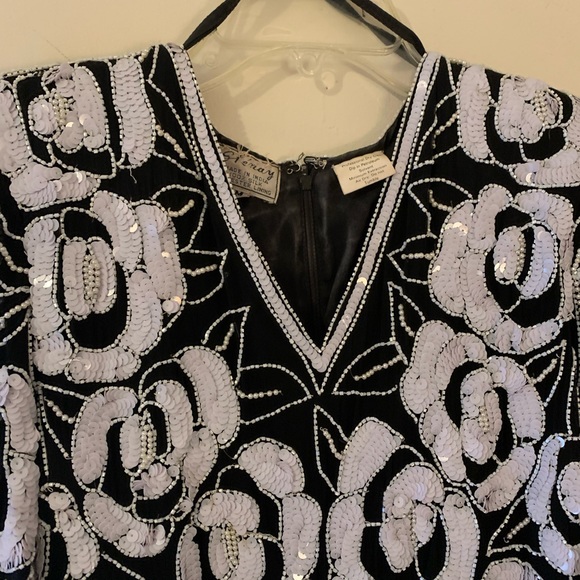 COPY - Vintage Evening Top - Picture 3 of 6